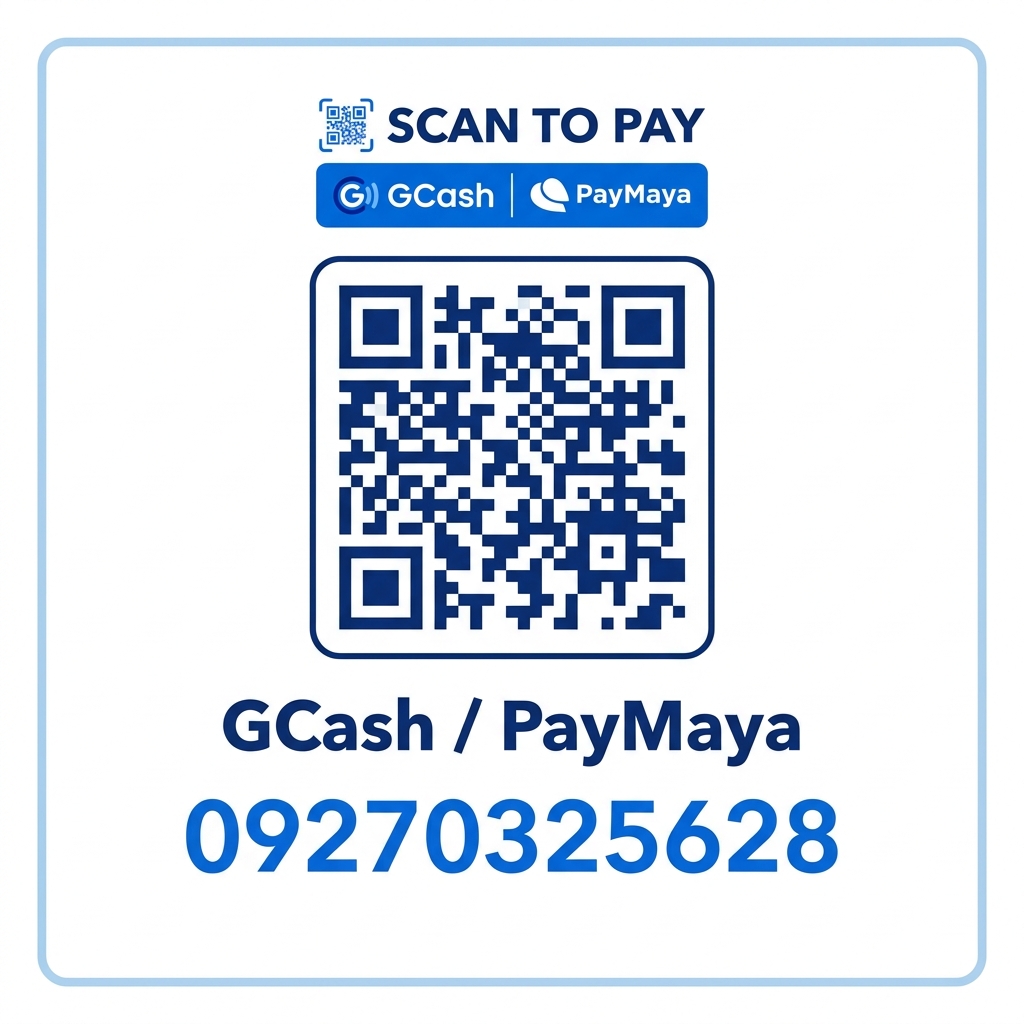 GCash / PayMaya QR