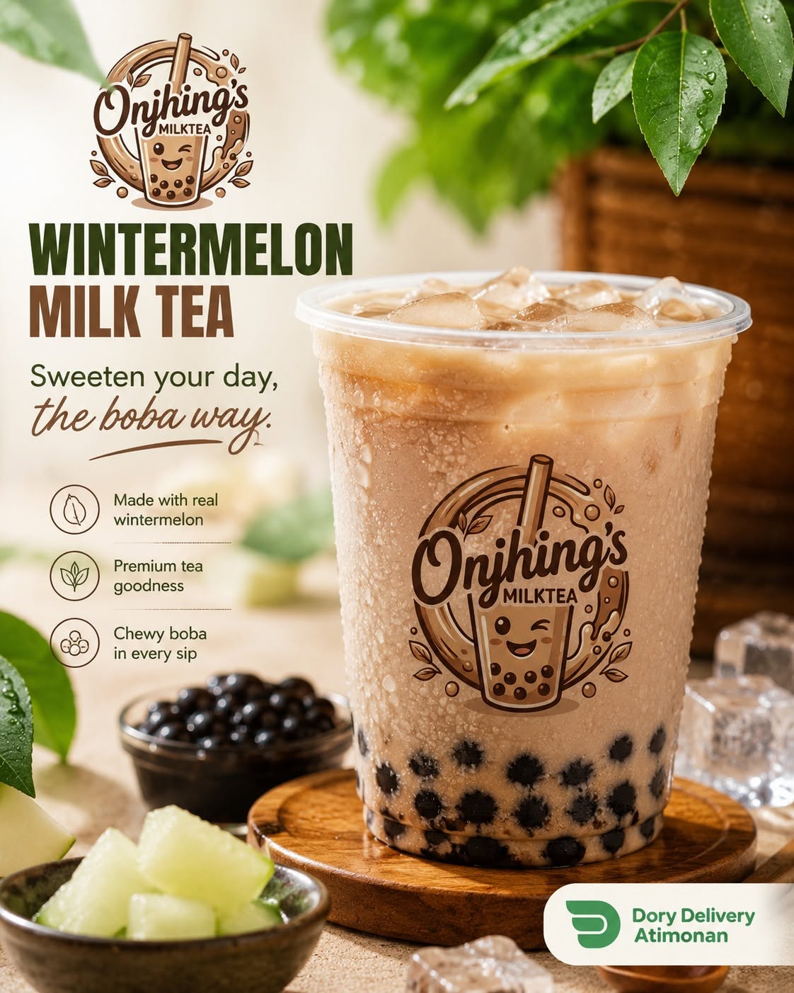 Sweeten your day, the boba way!🧋💚